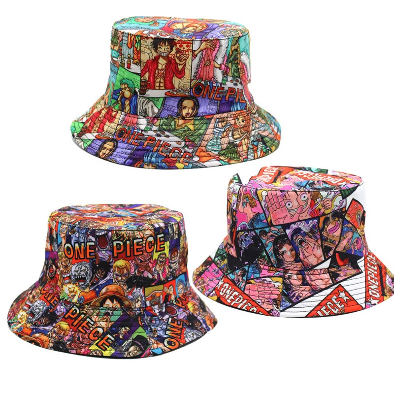 Travel Accessories Wholesale - Cute cartoon pirate print bucket hat