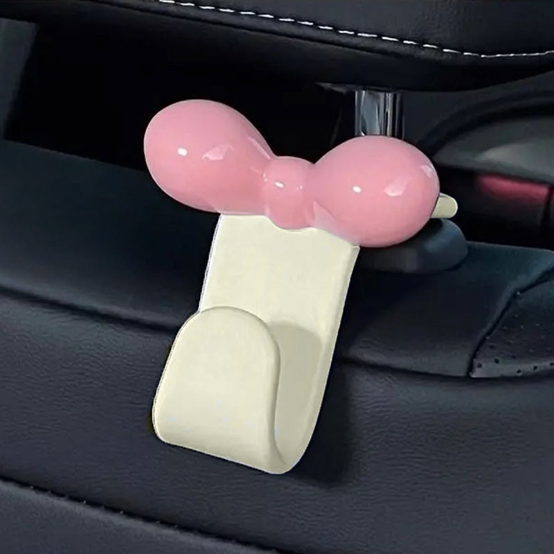 Travel Accessories Essentials - Minimalist Bow Car Back Seat Hanging