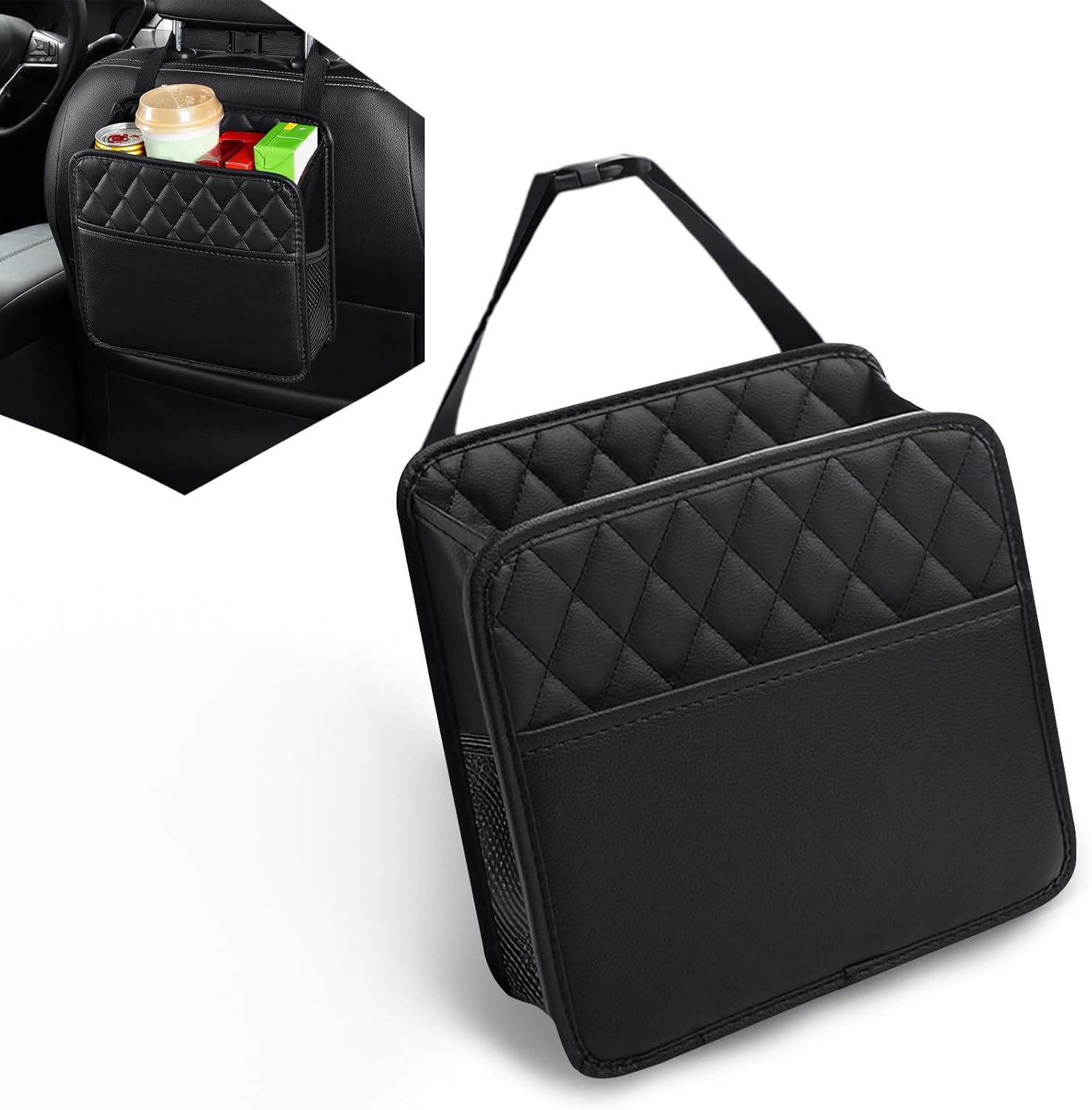 Travel Accessories Essentials - Hanging Storage Pocket Automotive Backseat Car