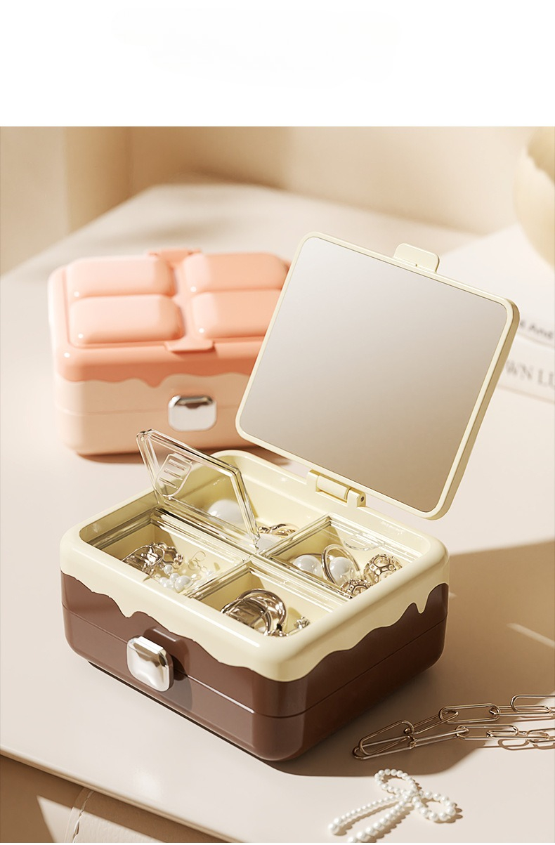 Accessories Travel Jewelry Box - Portable Jewelry Organizer Mini Earring Necklace