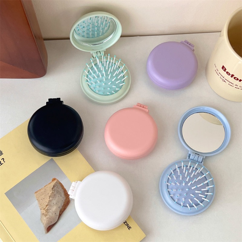 Travel Accessories For 2 Year Old - 1 Piece Mini Portable Travel Hairbrush