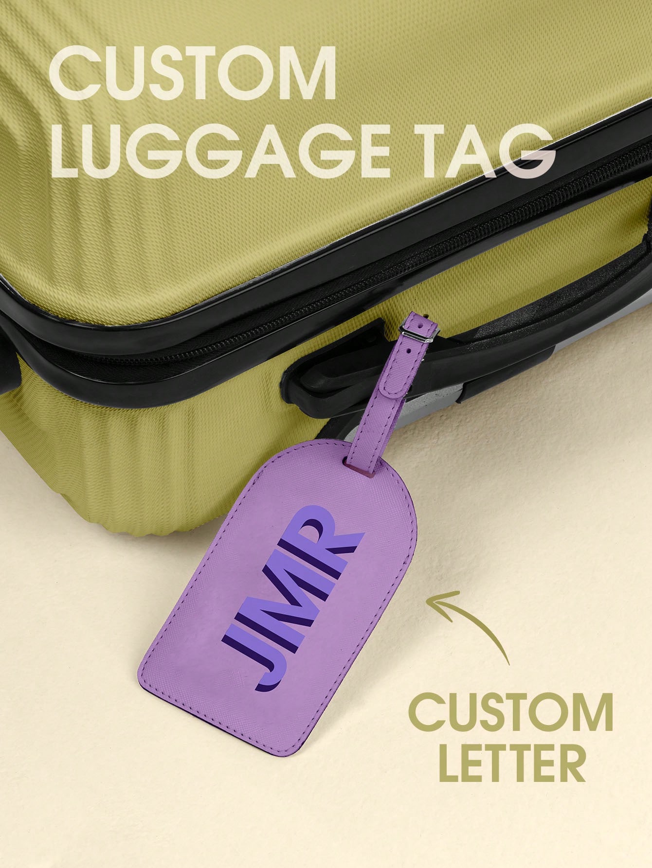 Personalized Initial Luggage T - Travel Accessories Gifts 评论和价格