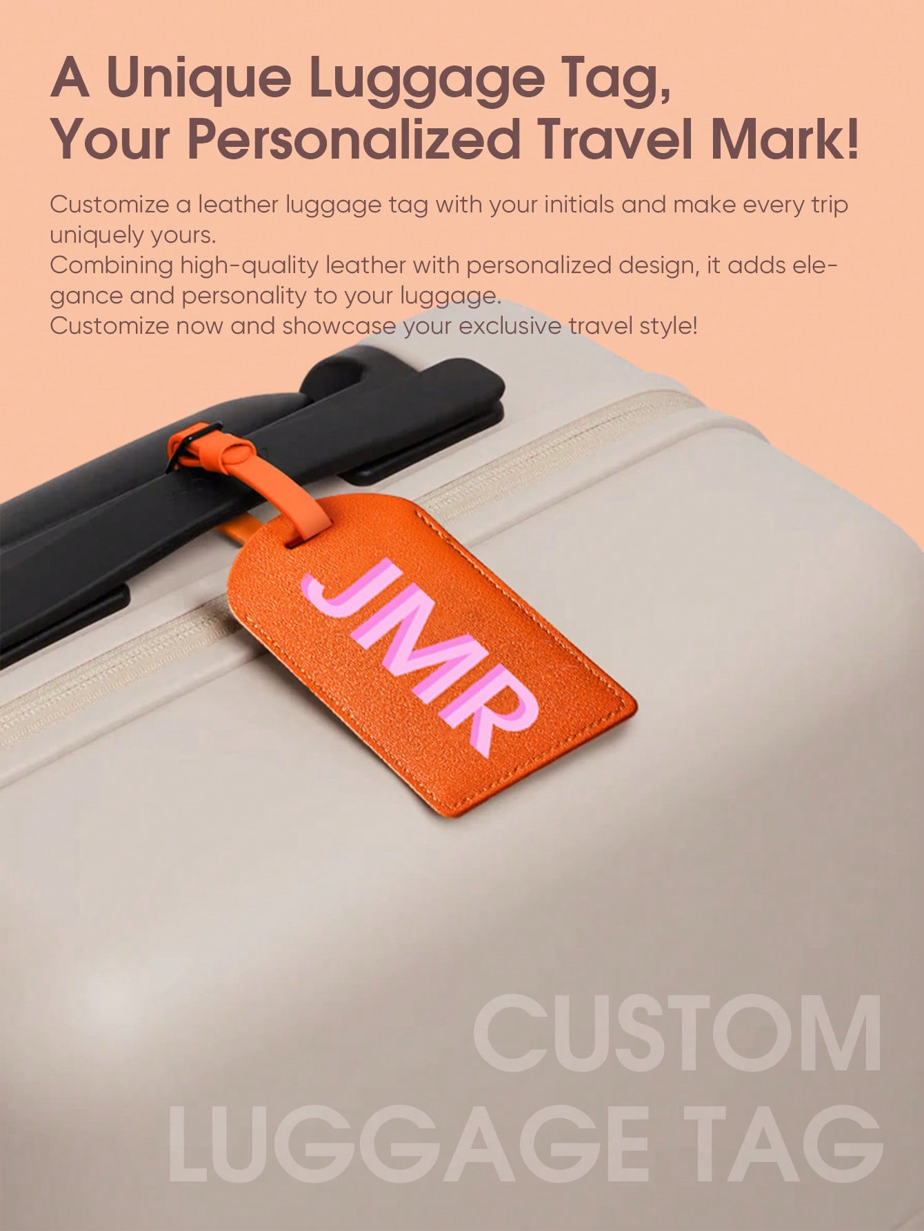 Personalized Initial Luggage T - Travel Accessories Gifts 评论和价格