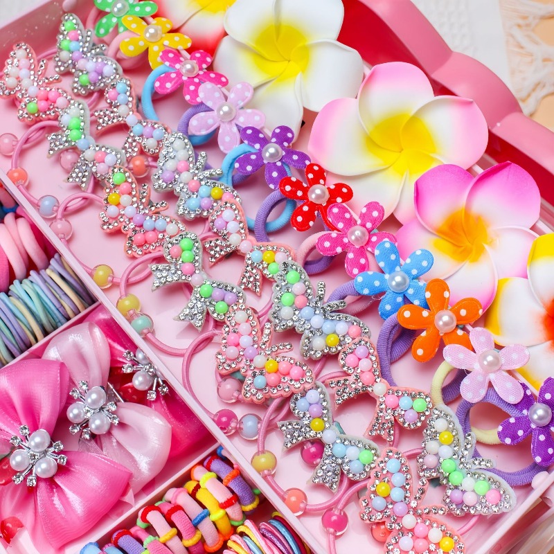 546Pcs Bow High Elastic Hair A - Travel Accessories Gear 评论和价格