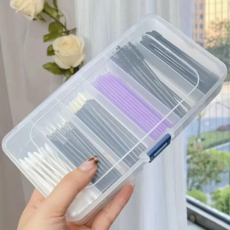 Clear 5/6-grid Portable Plasti - Accessories Travel Jewelry Box 评论和价格
