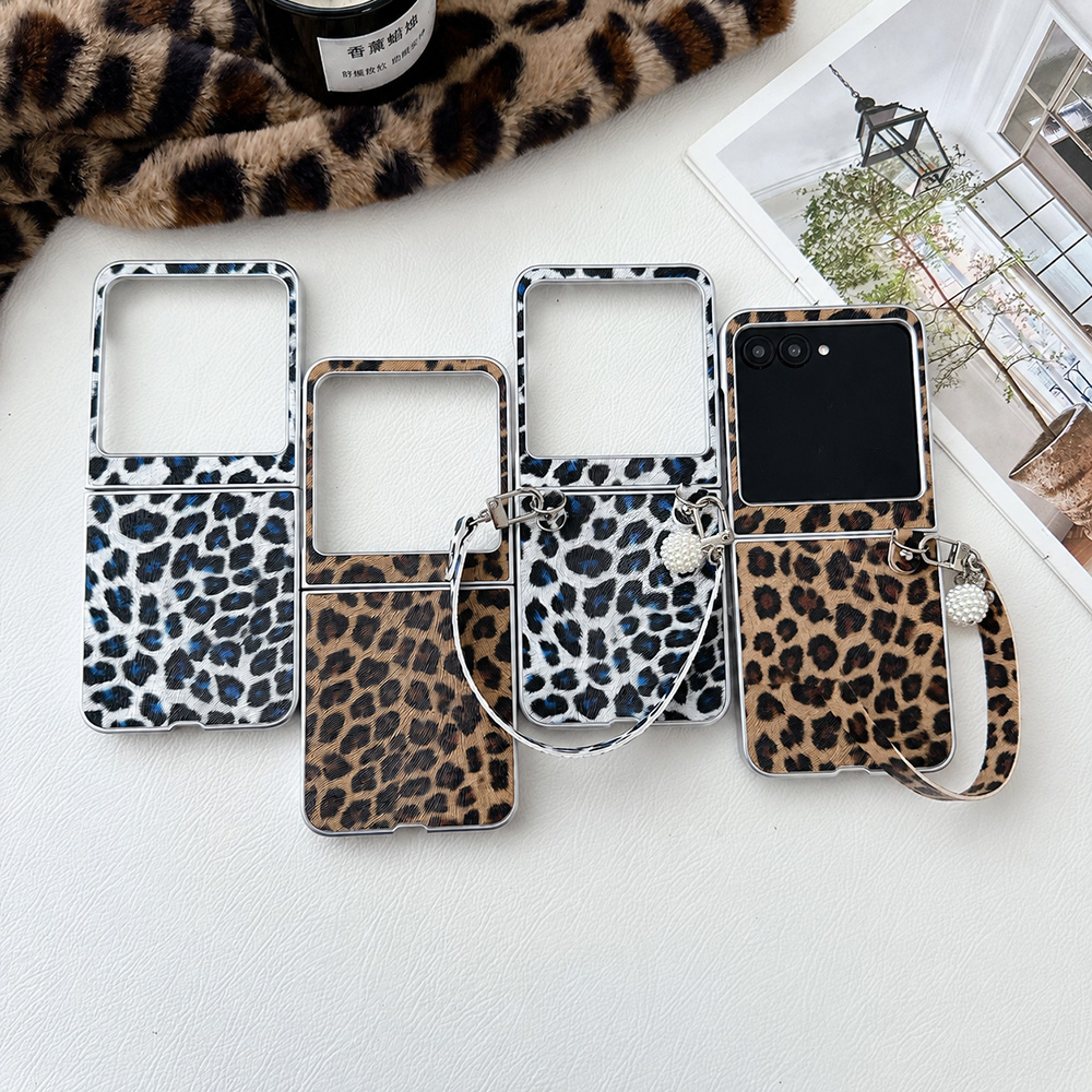 Leopard Print Folding Flip Pho - Travel Accessories Gifts 评论和价格