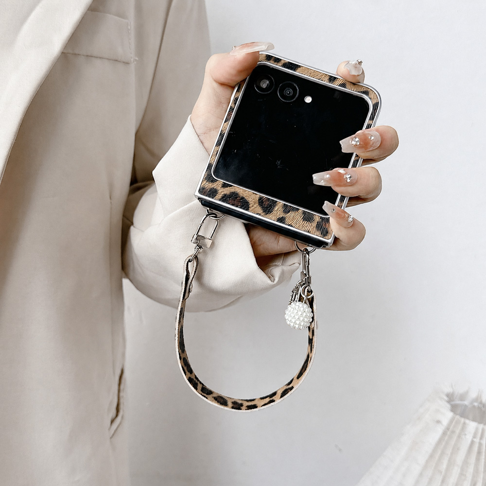 Leopard Print Folding Flip Pho - Travel Accessories Gifts 评论和价格