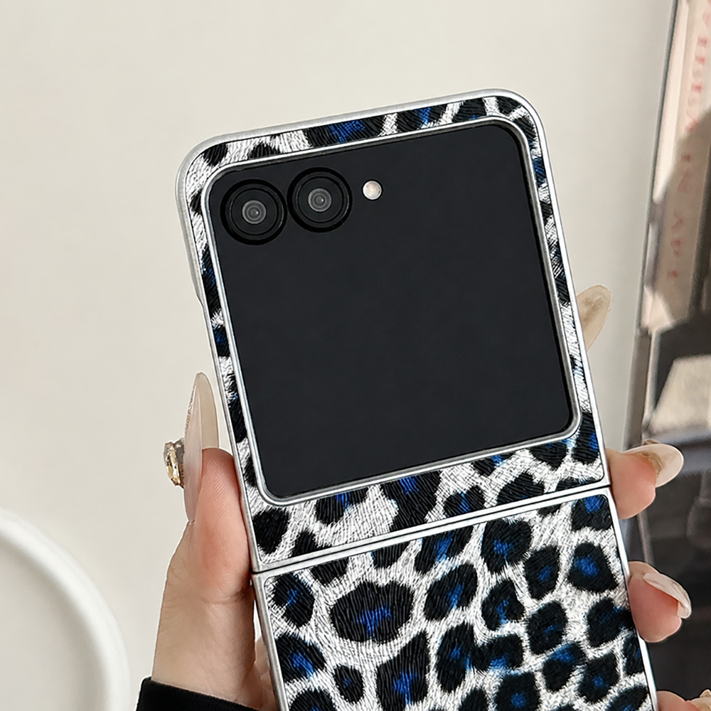 Leopard Print Folding Flip Pho - Travel Accessories Gifts 评论和价格