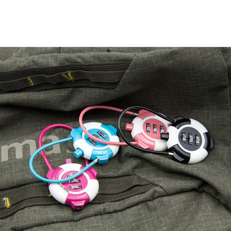 3 Digit Combination Cable Lock - Cable Lock Combination 评论和价格