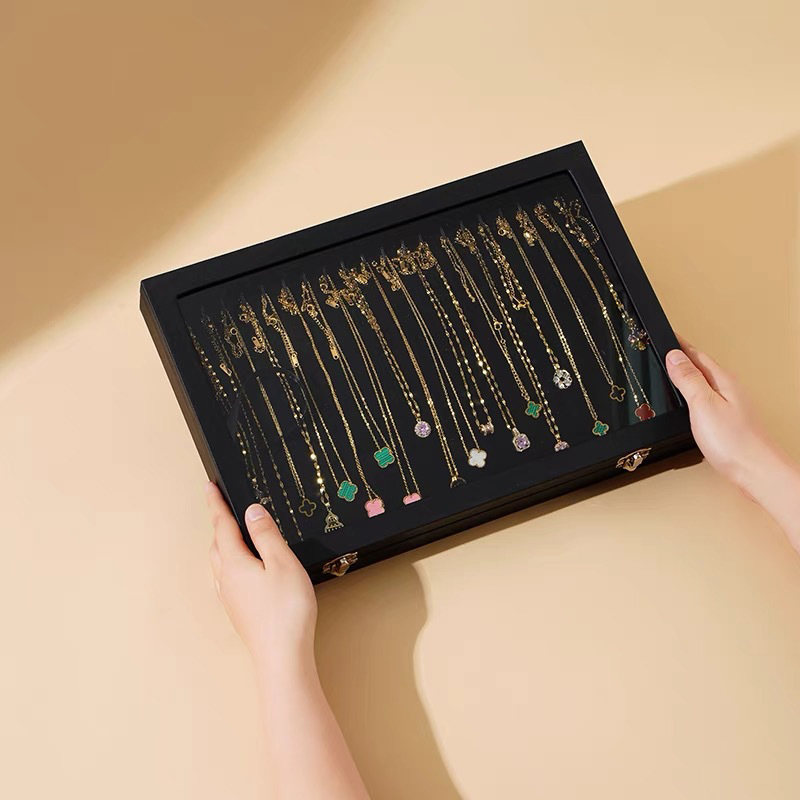 Wood Jewelry Box For Wedding M - Accessories Travel Jewelry Box 评论和价格