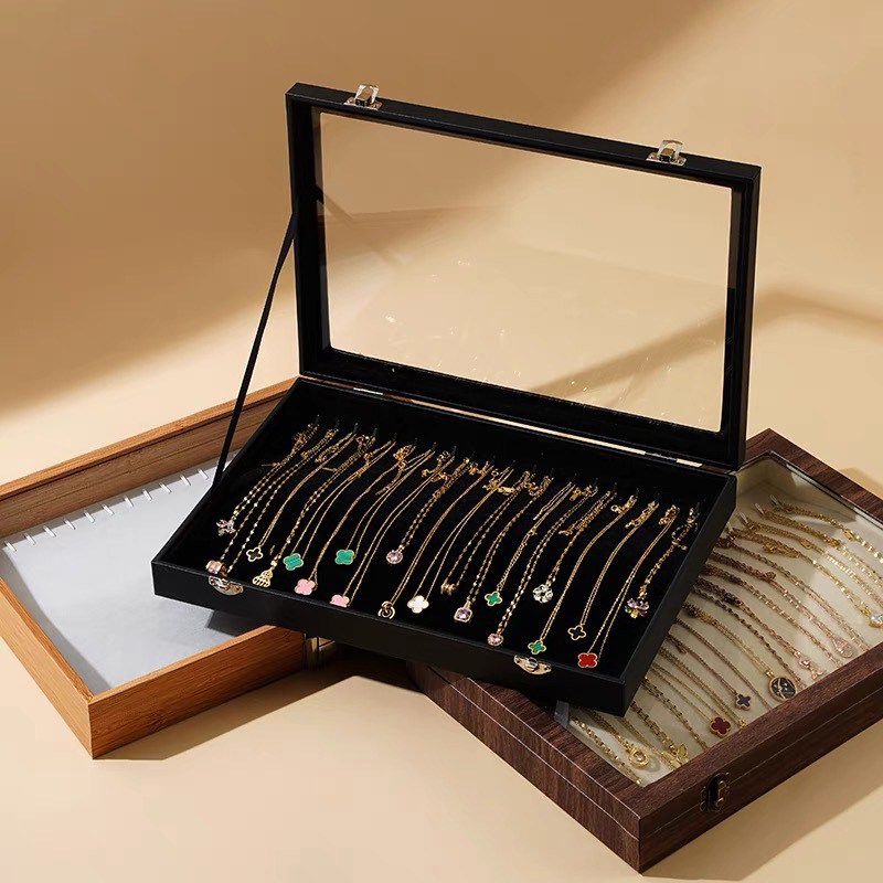 Wood Jewelry Box For Wedding M - Accessories Travel Jewelry Box 评论和价格