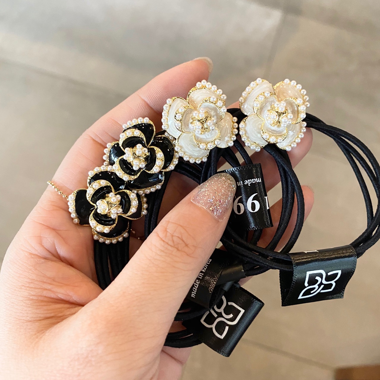 MIni Metal Flower Elastic Hair - Travel Accessories Wholesale 评论和价格