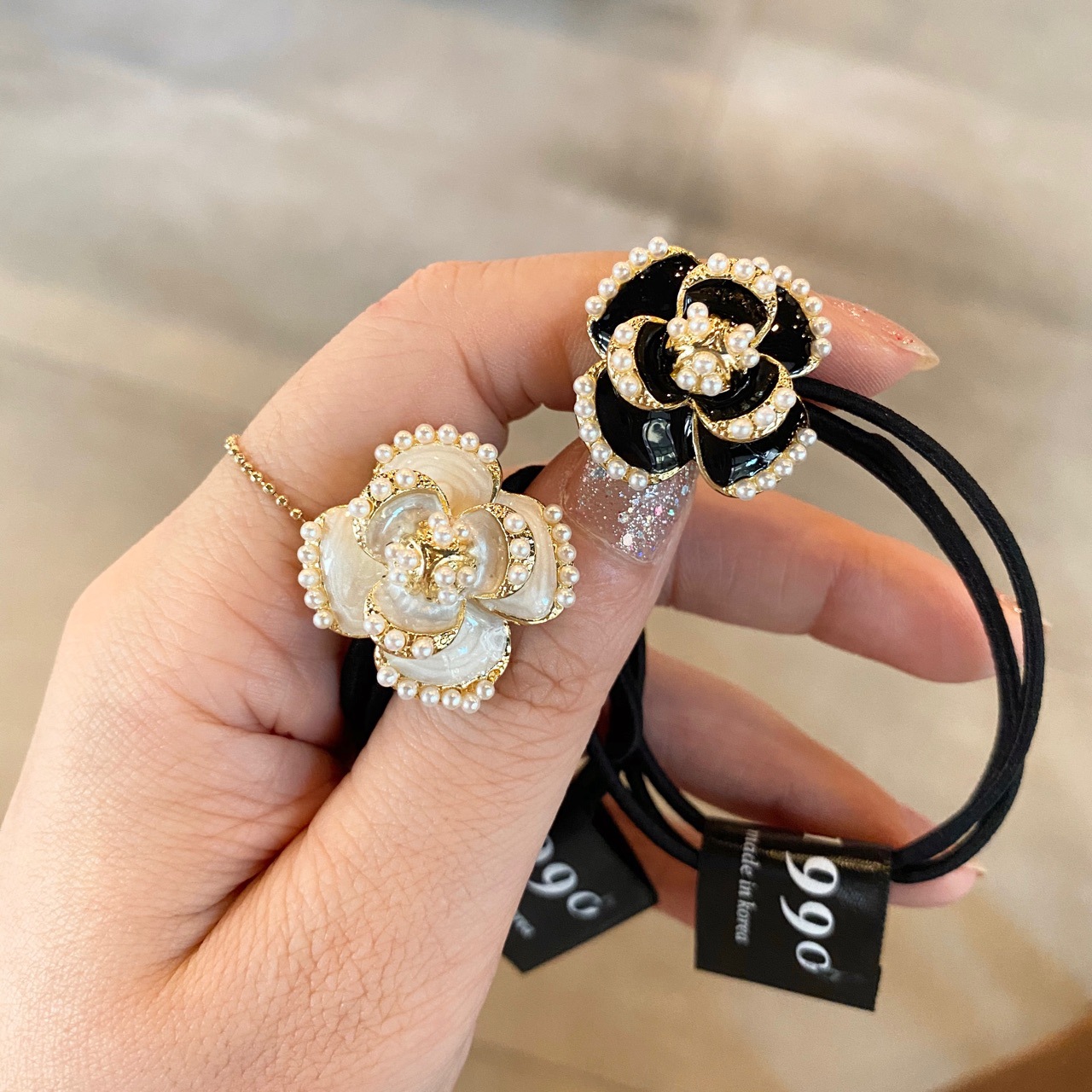 MIni Metal Flower Elastic Hair - Travel Accessories Wholesale 评论和价格