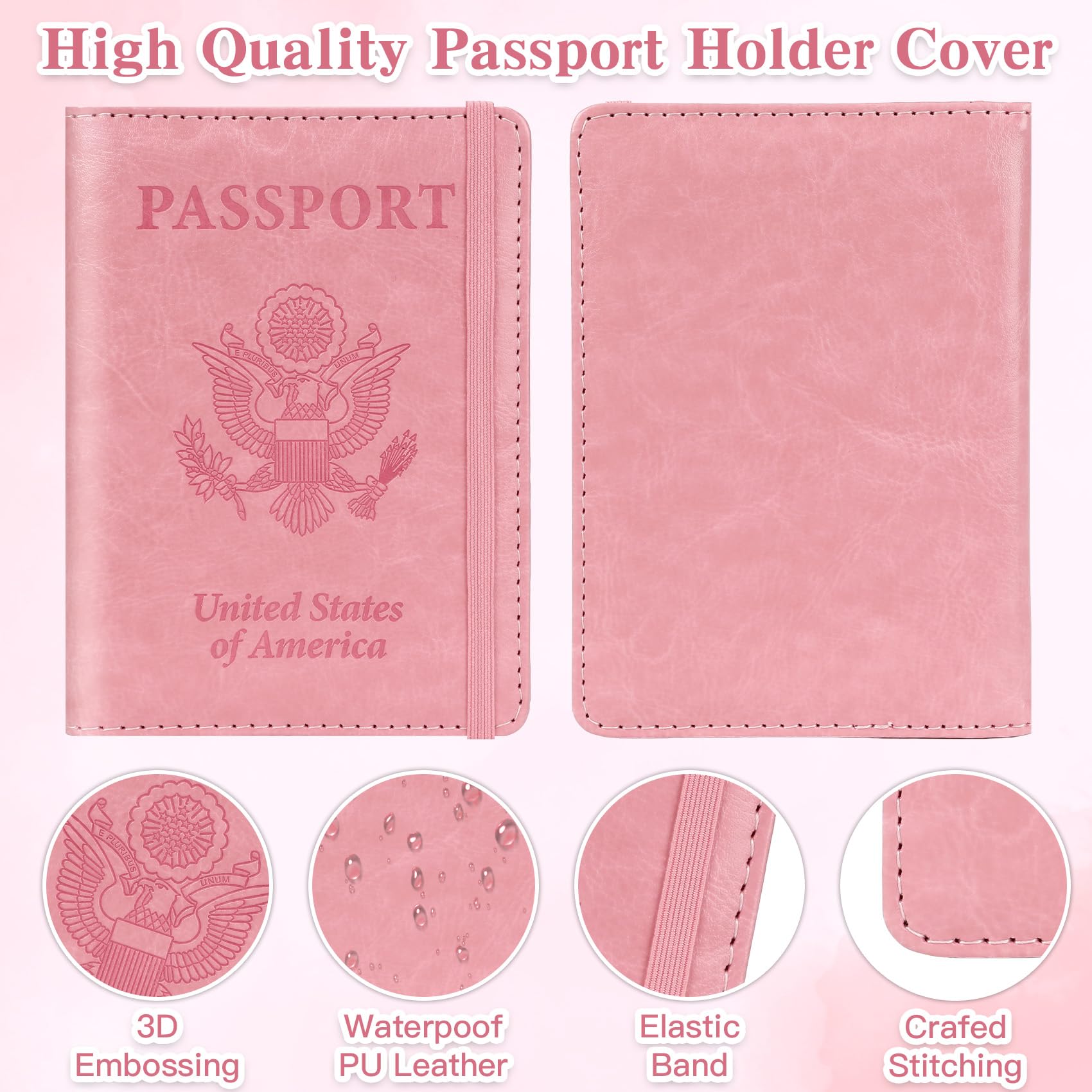 Passport Holder for Travel, Rf - Travel Accessories Essentials 评论和价格