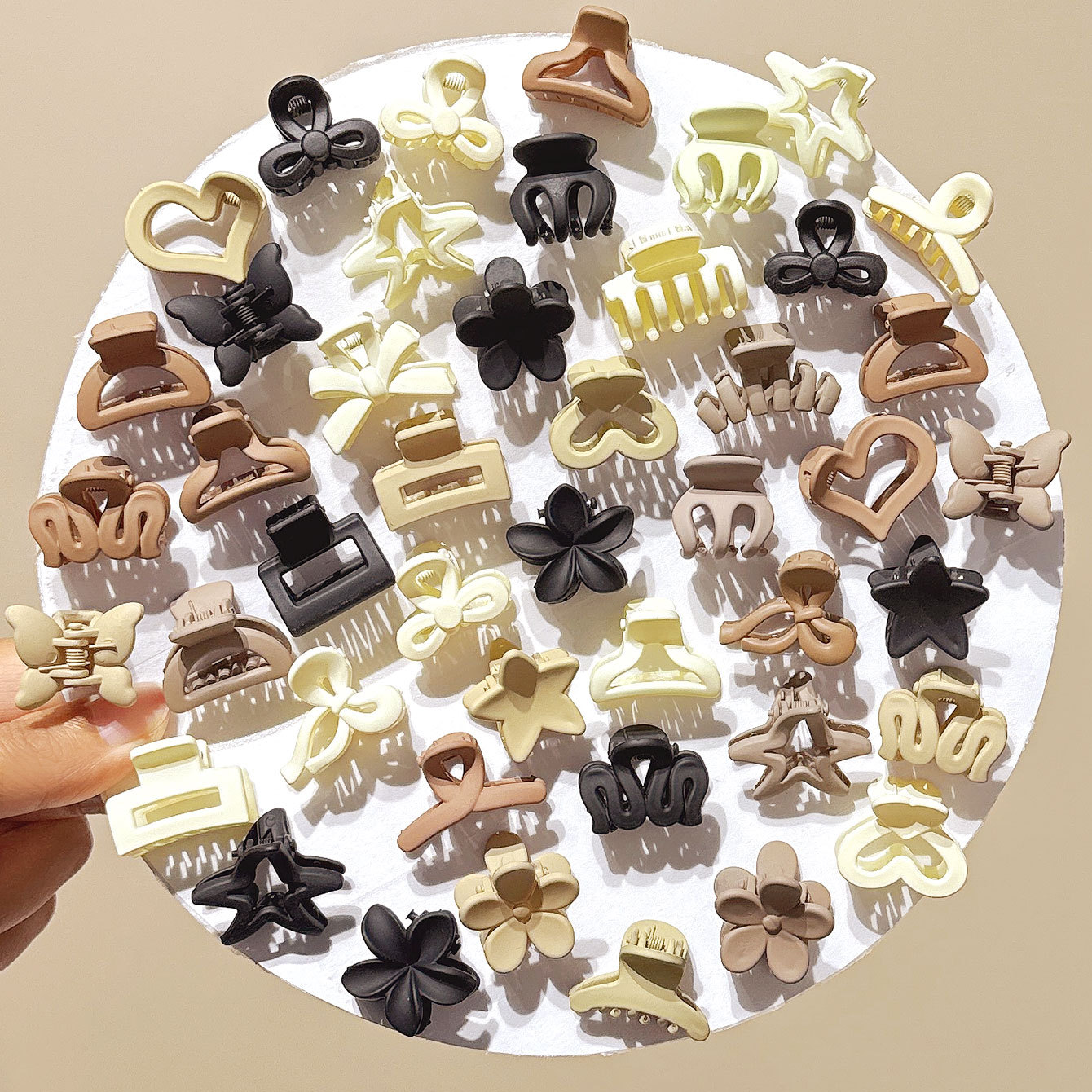 10/20/30pcs Beige Mixed Pack S - Travel Accessories Essentials 评论和价格