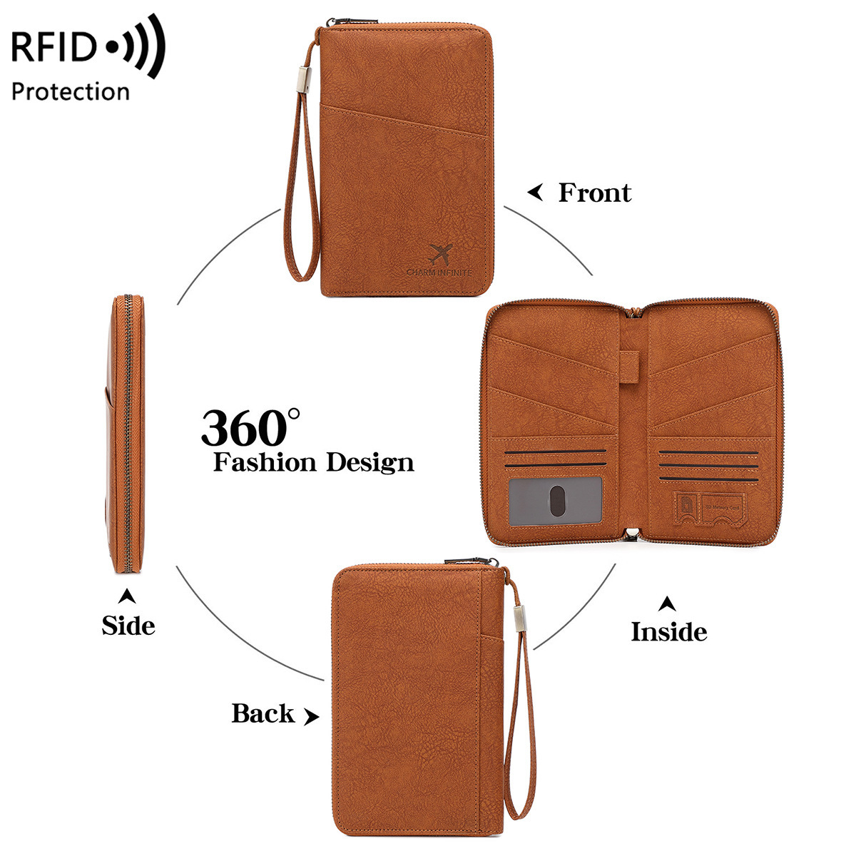 Multi-Functional RFID Blocking - Travel Accessories For Plane 评论和价格