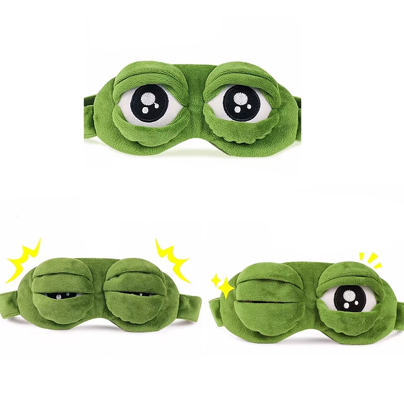 Frog Shaped Eye Mask Party Gam - Travel Accessories Gifts 评论和价格
