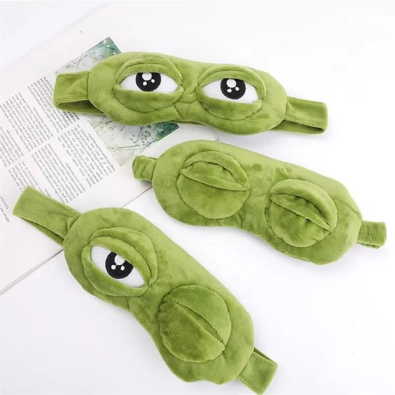 Frog Shaped Eye Mask Party Gam - Travel Accessories Gifts 评论和价格
