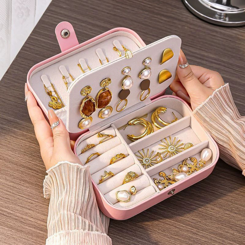 Anti Oxidation Portable Travel - Accessories Travel Jewelry Box 评论和价格