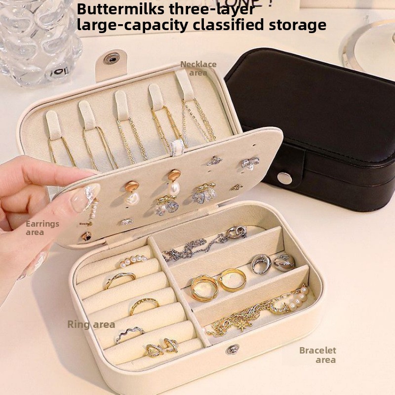 Anti Oxidation Portable Travel - Accessories Travel Jewelry Box 评论和价格