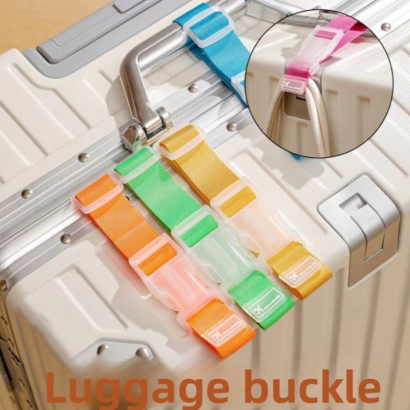 5pcs Random Color Adjustable L - Travel Accessories Luggage Straps 评论和价格
