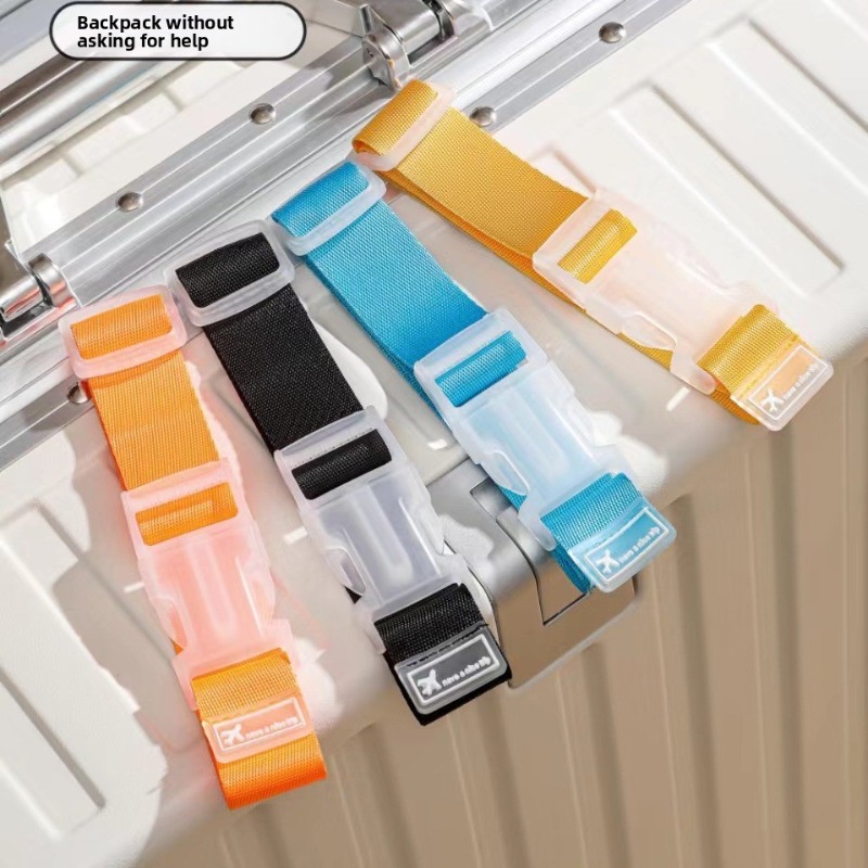 5pcs Random Color Adjustable L - Travel Accessories Luggage Straps 评论和价格