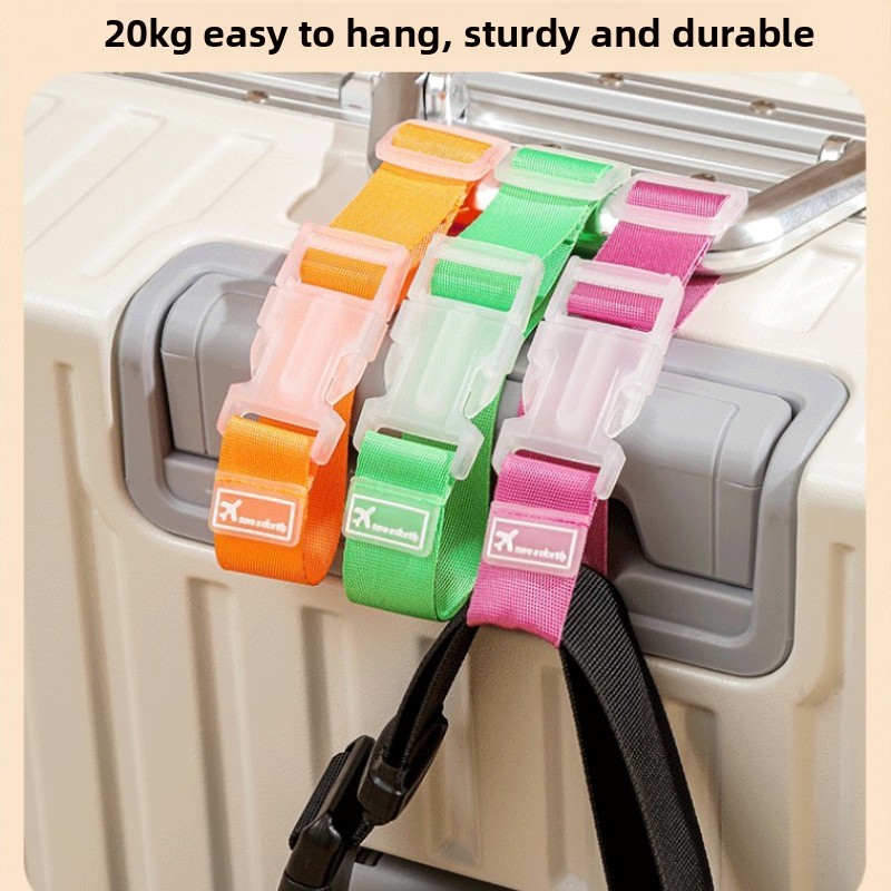5pcs Random Color Adjustable L - Travel Accessories Luggage Straps 评论和价格