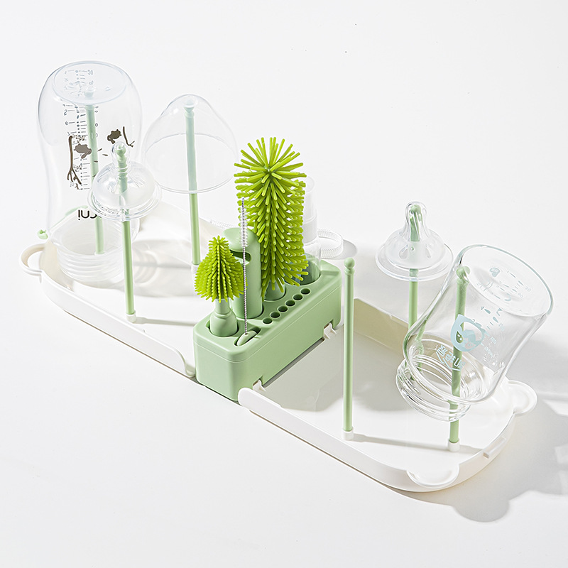 Travel Baby Bottle Brush Set - - Travel Accessories For 2 Year Old 评论和价格
