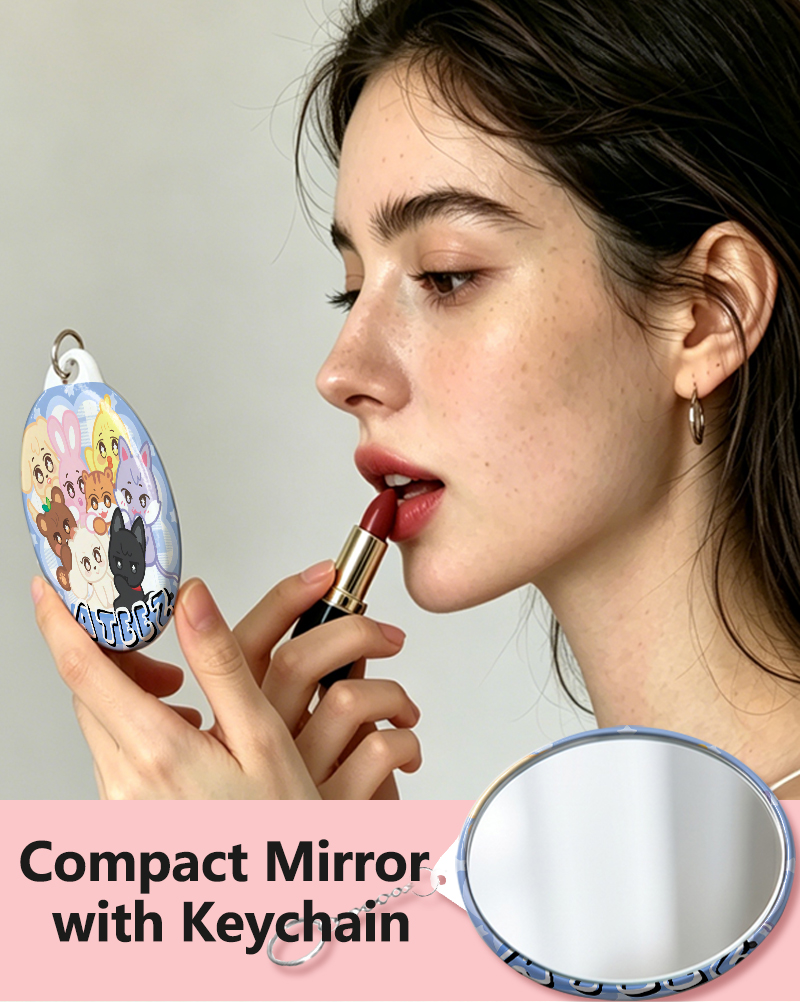 8pcs KPop ATEEZ Compact Keycha - Travel Accessories Wholesale 评论和价格