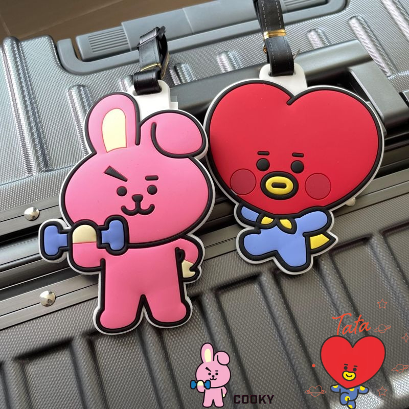BT21 cartoon cute keychain Kaw - Travel Accessories Gifts 评论和价格