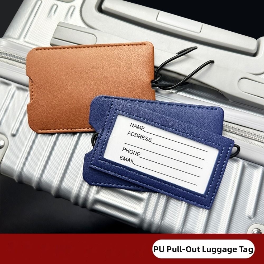 PU Leather Pull out Luggage Ta - Travel Accessories Luggage Straps 评论和价格