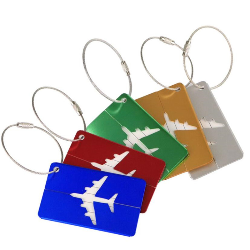 New Fashion Luggage Tags Alumi - Travel Accessories Luggage Straps 评论和价格