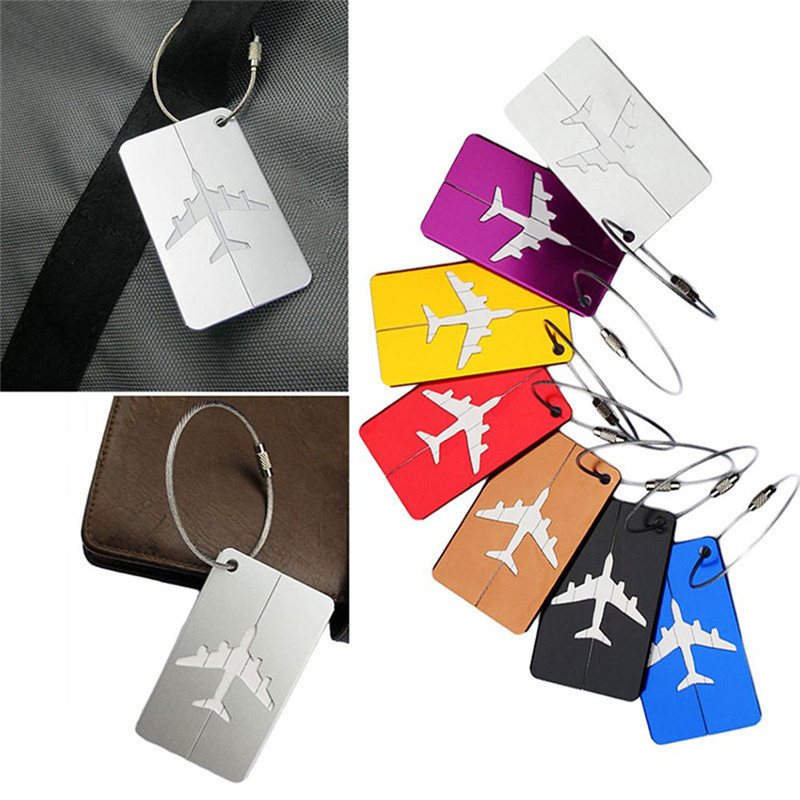 New Fashion Luggage Tags Alumi - Travel Accessories Luggage Straps 评论和价格