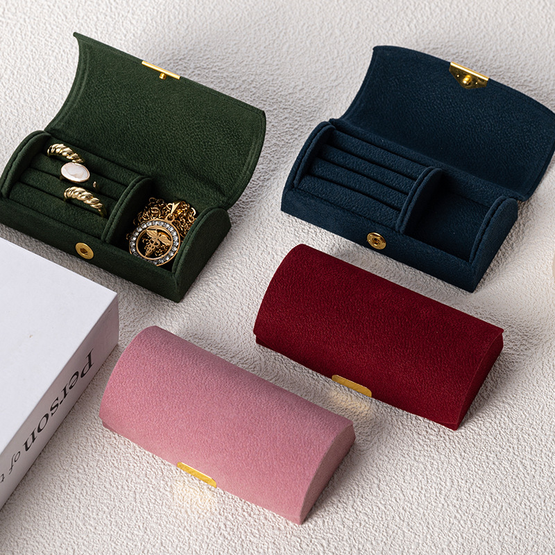 Arched Portable Jewelry Storag - Accessories Travel Jewelry Box 评论和价格