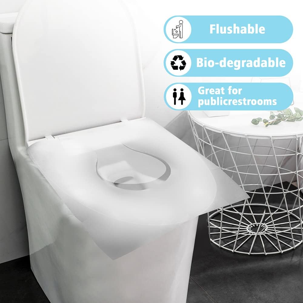 XL 100PCS Toilet Seat Covers D - Travel Accessories Essentials 评论和价格