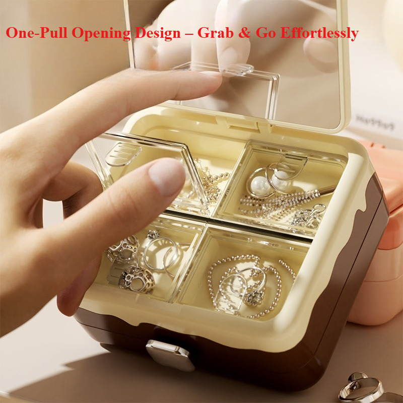 Portable Jewelry Organizer Min - Accessories Travel Jewelry Box 评论和价格