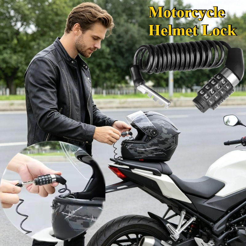 Durable Helmet Lock Mini 4 - D - Cable Lock Combination 评论和价格