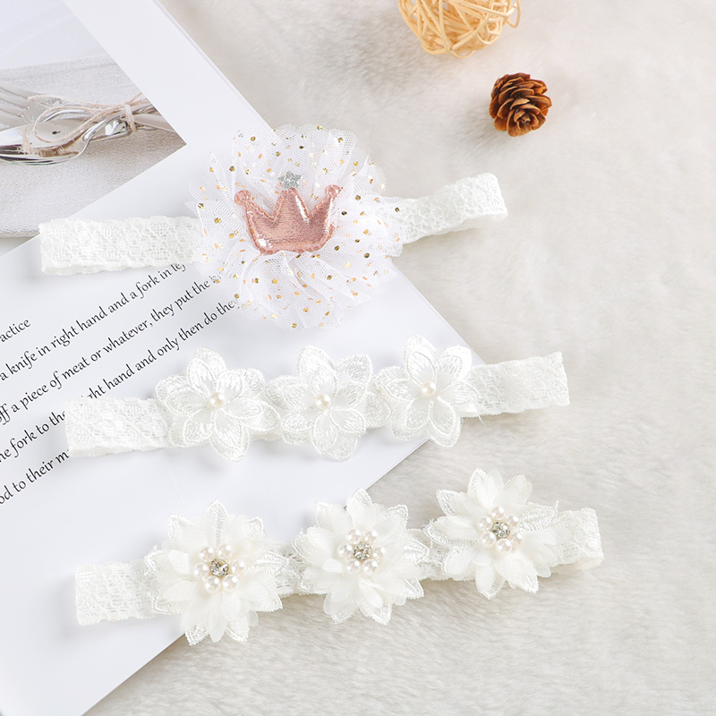 Baby Headband Flower Bows Crow - Travel Accessories For 2 Year Old 评论和价格