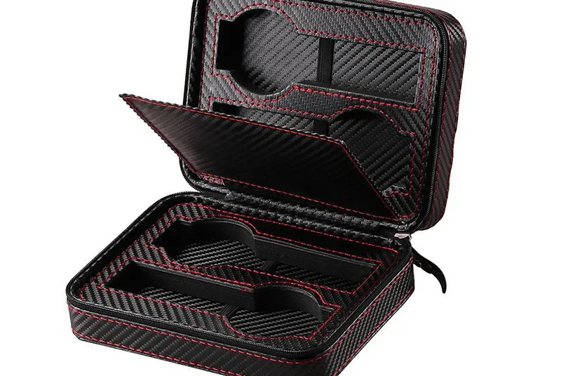 4-Slot Portable Watch Storage  - Accessories Travel Jewelry Box 评论和价格