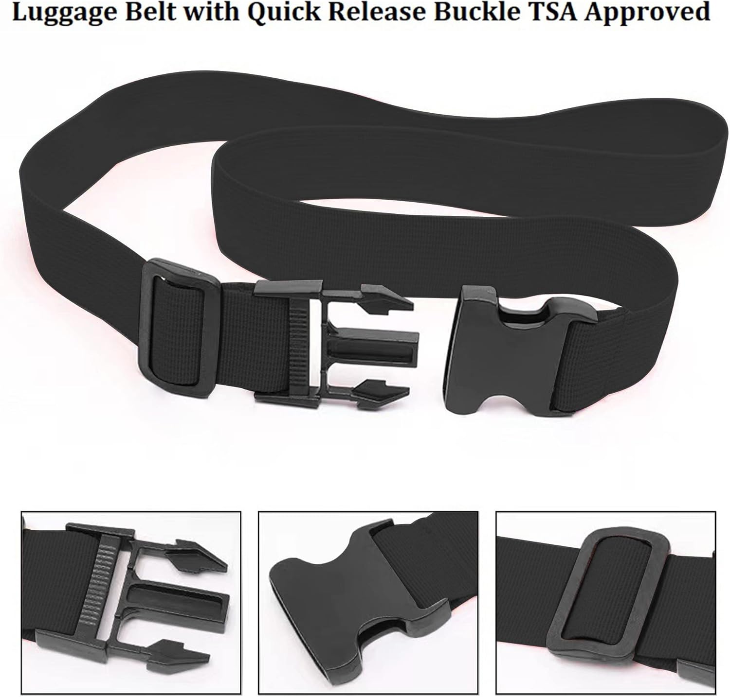 Bright Color Adjustable Luggag - Travel Accessories Luggage Straps 评论和价格