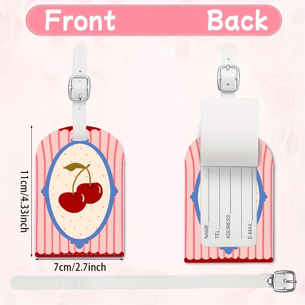 Travel Luggage Tag with Name I - Travel Accessories Essentials 评论和价格