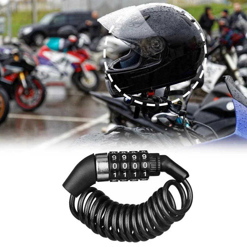 Motorcycle Mini Password Lock  - Cable Lock Combination 评论和价格