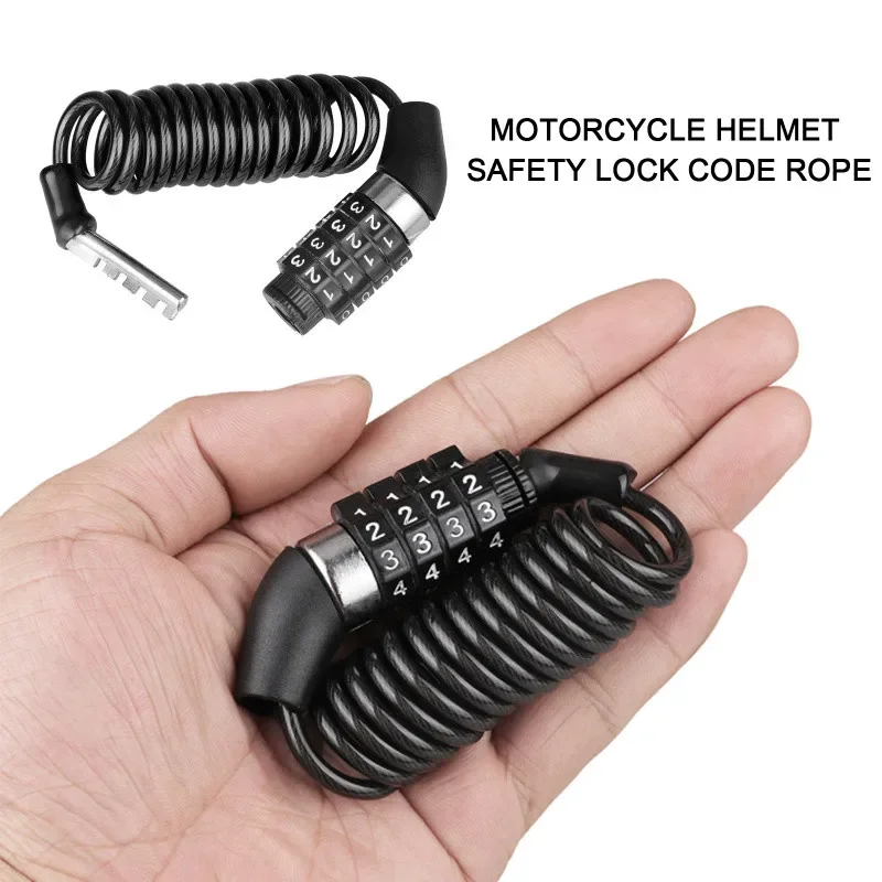 Motorcycle Mini Password Lock  - Cable Lock Combination 评论和价格