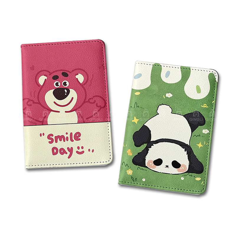 Cute Panda Passport Cover Girl - Travel Accessories For Plane 评论和价格