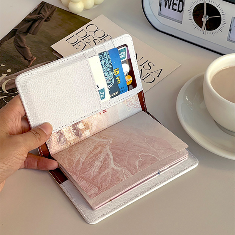 Cute Panda Passport Cover Girl - Travel Accessories For Plane 评论和价格