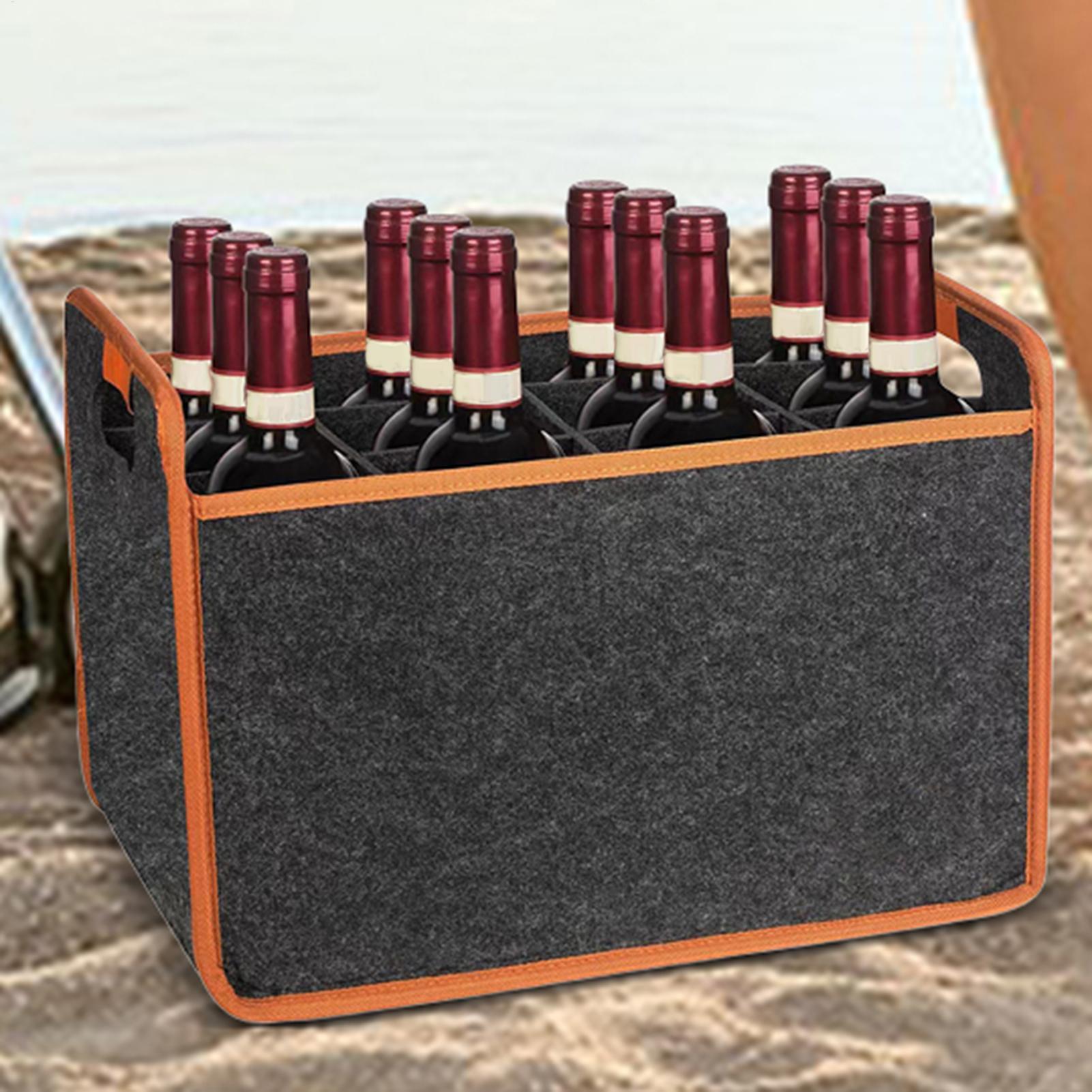 Wine Travel Bag 12-Bottle Felt - Travel Accessories Wholesale 评论和价格