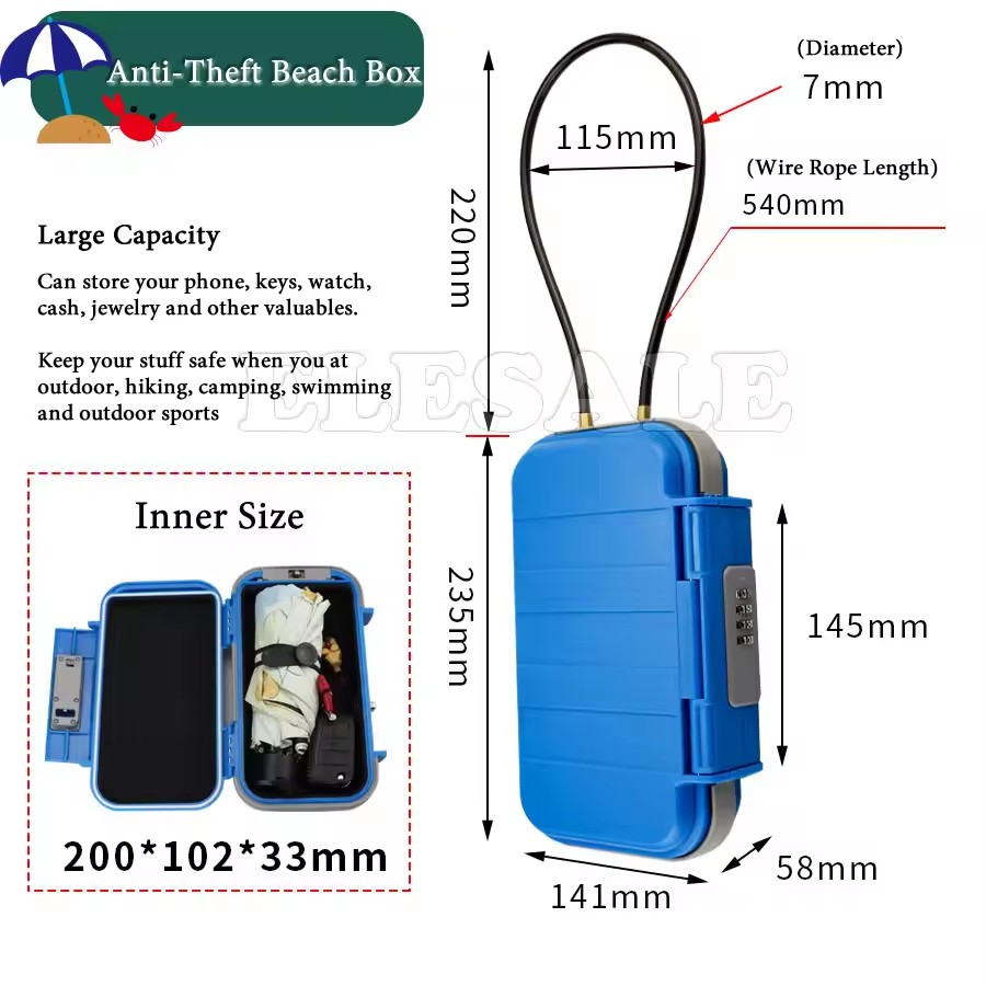 Creative Portable 4-digit Comb - Cable Lock Combination 评论和价格