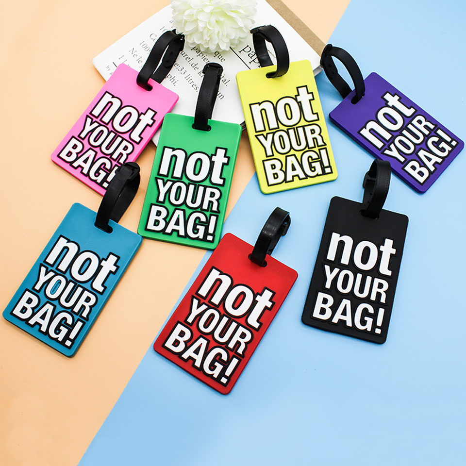 Creative Letter Not Your Bag T - Travel Accessories Logo 评论和价格