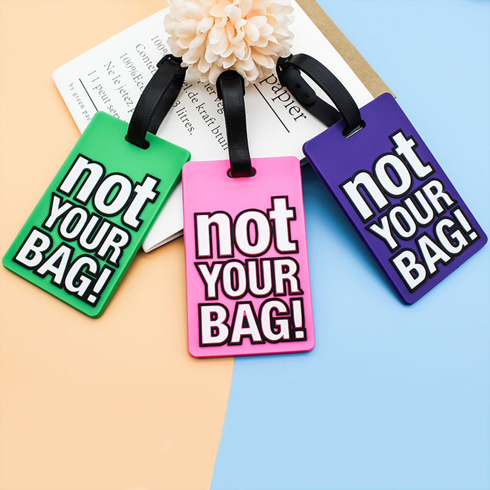 Creative Letter Not Your Bag T - Travel Accessories Logo 评论和价格
