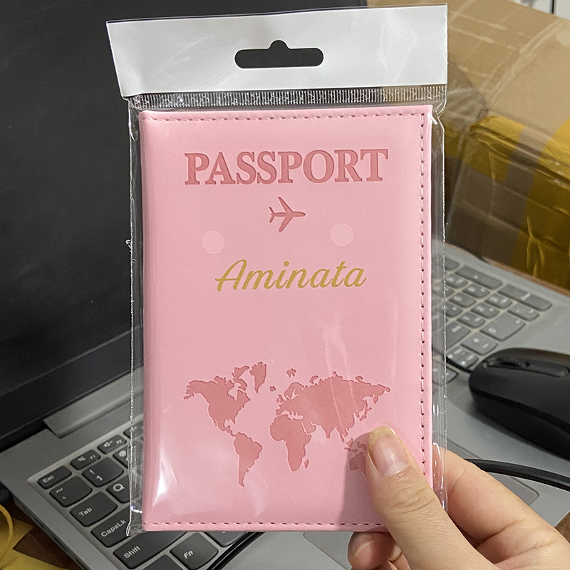 Custom Gold Color Name on Pass - Travel Accessories For Plane 评论和价格